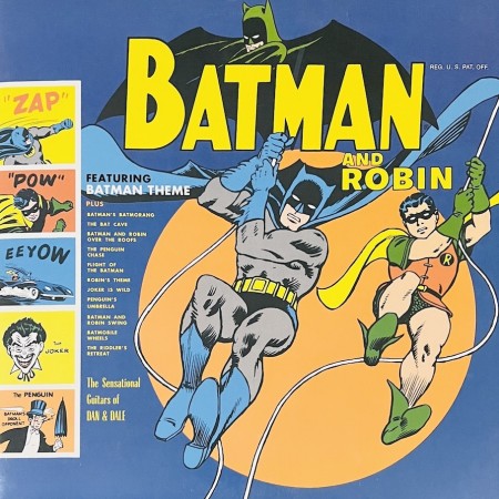 (LP) THE SENSATIONAL GUITARS OF DAN & DALE - BATMAN AND ROBIN