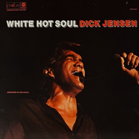 (LP) DICK JENSEN - WHITE HOT SOUL (US69)