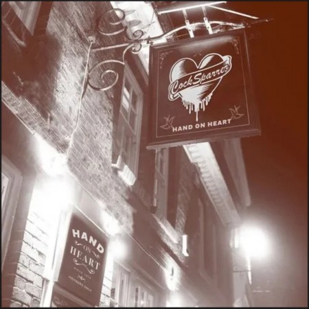 (LP) COCK SPARRER - HAND ON HEART