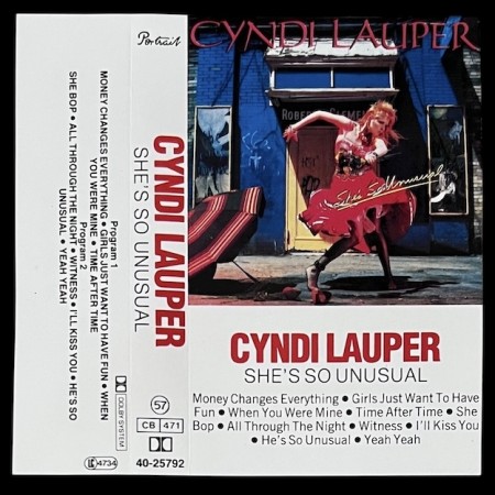 (MC) CYNDI LAUPER - SHE´S SO UNUSUAL