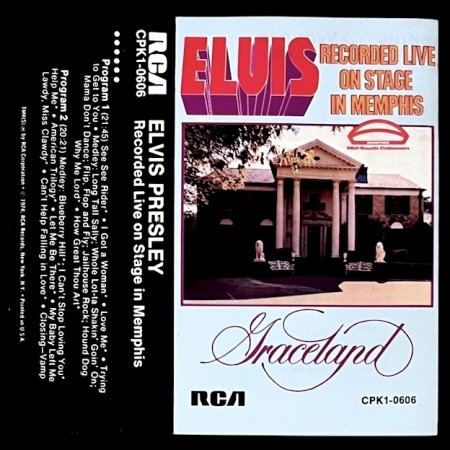 (MC) ELVIS PRESLEY - RECORDED LIVE ON STAGE IN MEMPHIS