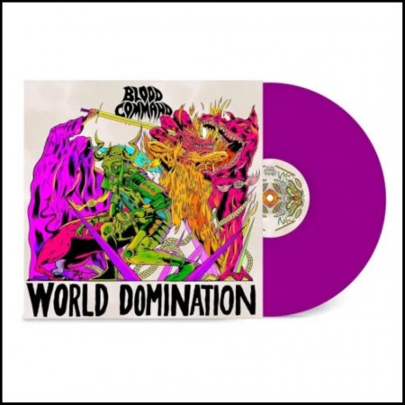 (LP) BLOOD COMMAND - WORLD DOMINATION