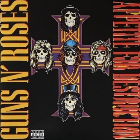 (LP) GUNS N' ROSES - APPETITE FOR DESTRUCTION