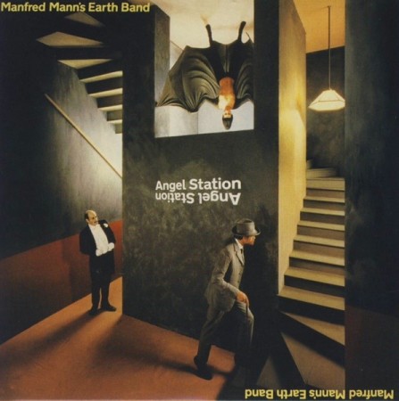 (LP-sjelden) MANFRED MANN'S EARTH BAND - ANGEL STATION (LTD. EDITION, RED)