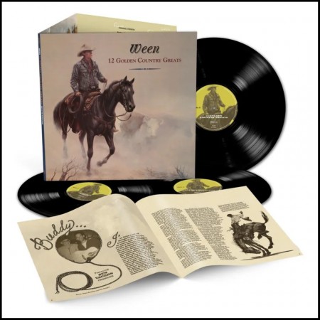 (LP RELEASE 31/7, 2026) WEEN - 12 GOLDEN COUNTRY GREATS