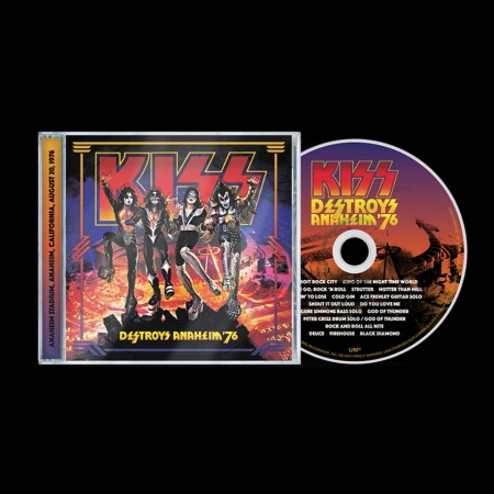 (CD RELEASE 21/8, 2026) KISS - DESTROYS ANAHEIM '76