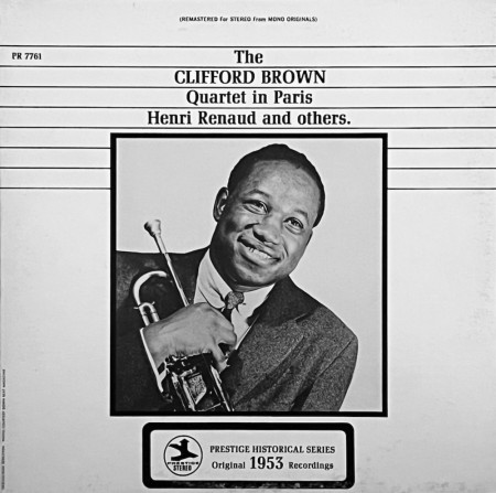 (LP) THE CLIFFORD BROWN QUARTET - THE CLIFFORD BROWN QUARTET IN PARIS