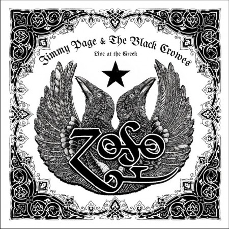 (LP) JIMMY PAGE & THE BLACK CROWES - LIVE AT THEW GREEK (2LP DECEPTICONS VINYL)