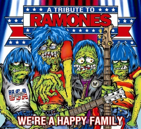 (CD) VARIOUS - WE´RE A HAPPY FAMILY - A TRIBUTE TO RAMONES
