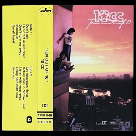 (MC) 10CC - TEN OUT OF 10 (NORSK UTGAVE)
