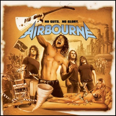 (LP) AIRBOURNE - NO GUTS NO GLORY