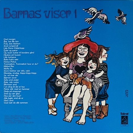 (LP) VARIOUS - BARNAS VISER 1