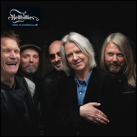 (LP) HELLBILLIES - I EKSIL PÅ SUNDREHALL -EP
