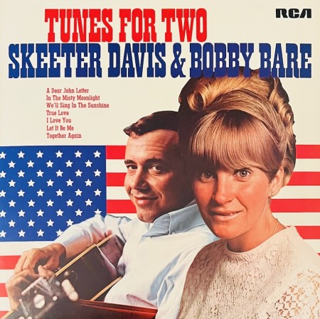 (LP) SKEETER DAVIS & BOBBY BARE - TUNES FOR TWO