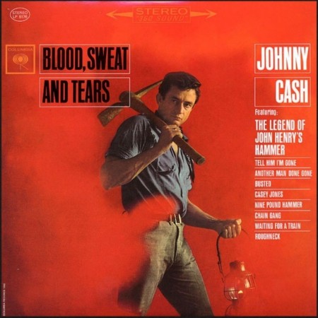 (LP) JOHNNY CASH - BLOOD SWEAT AND TEARS