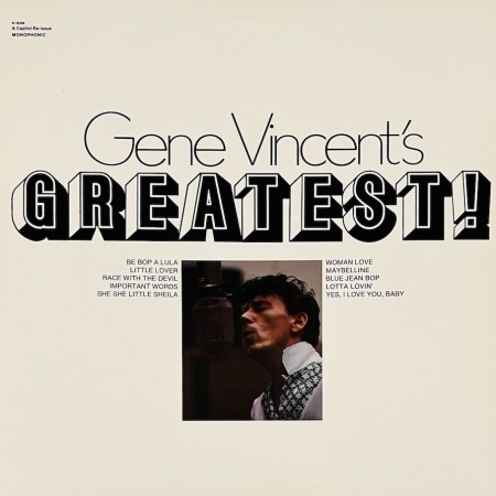 (LP) GENE VINCENT - GENE VINCENT'S GREATEST (US80)