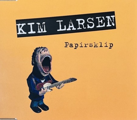 (CD-single) KIM LARSEN - PAPIRSKLIP (SJELDEN PROMO, NORSK)