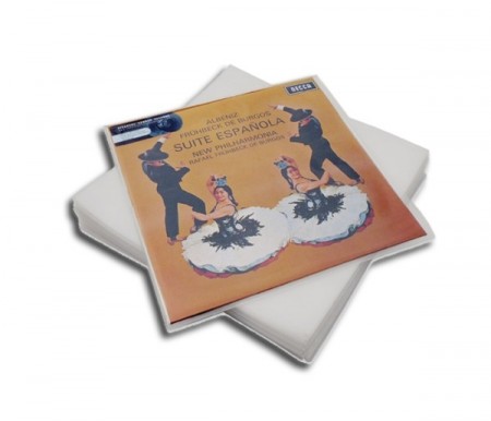 PLASTOMSLAG FOR LP/MAXI 100PK (PE)