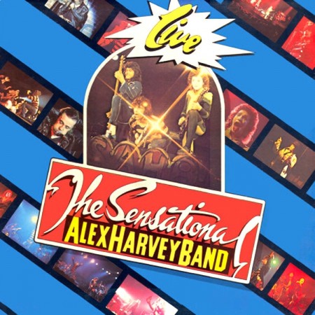 (LP) THE SENSATIONAL ALEX HARVEY BAND - LIVE