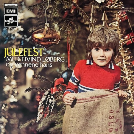 (LP) EIVIND LØBERG - JULEFEST MED EIVIND LØBERG OG VENNENE HANS
