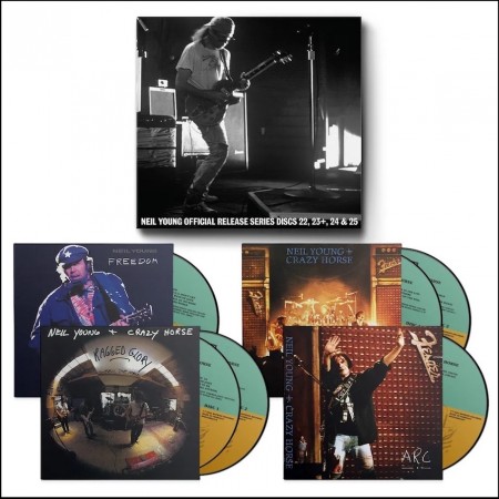 (CD) NEIL YOUNG - OFFICIAL RELEASE SERIES DISCS 22, 23+, 24 & 25 (LTD. EDITION: 6CD BOX-SET)