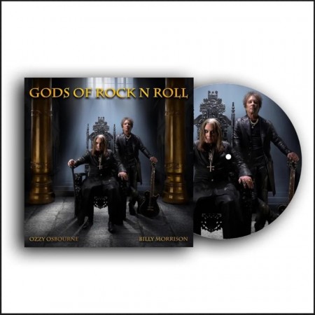 (LP) OZZY OSBOURNE, BILLY MORRISON - GODS OF ROCK N ROLL