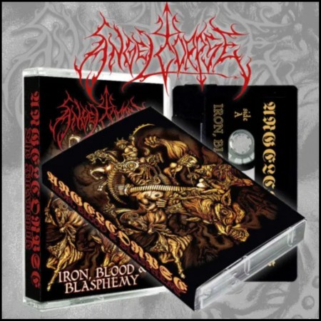 (MC) ANGELCORPSE - IRON, BLOOD AND BLASPHEMY