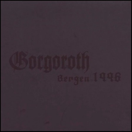 (CD) GORGOROTH - BERGEN 1996