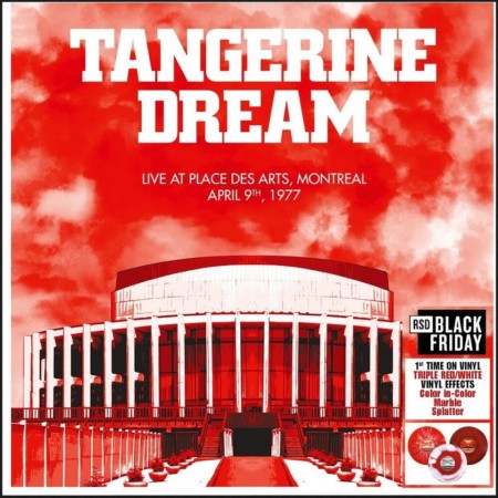 (LP) TANGERINE DREAM - LIVE AT PLACE DES ARTS, MONTREAL, APRIL 9TH, 1977