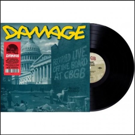 (LP) DAMAGE - RECORDED LIVE OF THE BOARD AT CBGB