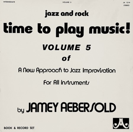 (LP) JAMEY AEBERSOLD - TIME TO PLAY MUSIC!