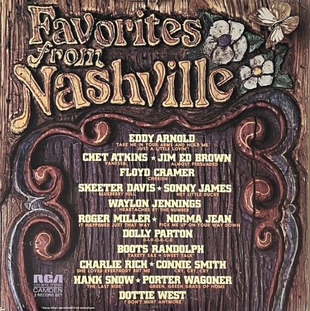 (LP) VARIOUS - FAVORITES FROM NASHVILLE (US72)