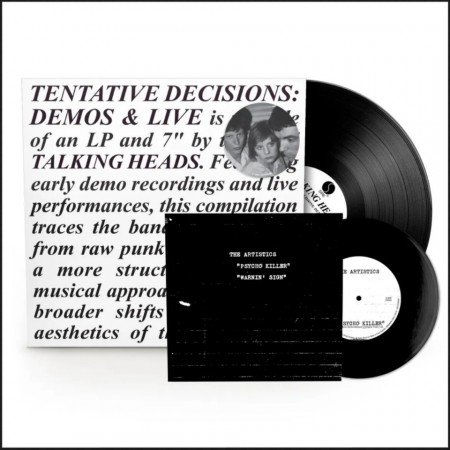 (LP) TALKING HEADS - TENTATIVE DECISIONS: DEMOS & LIVE