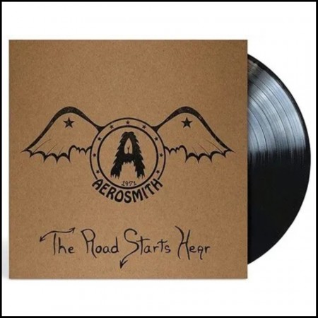 (LP) AEROSMITH - 1971 - THE ROAD STARTS HERE