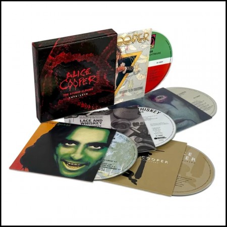 (CD RELEASE 31/7, 2026) ALICE COOPER - THE STUDIO ALBUMS: 1975-1978 (LTD. EDITION)