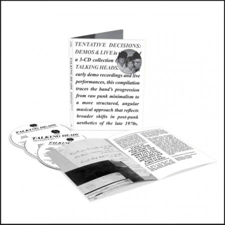 (CD RELEASE 6/3, 2026) TALKING HEADS - TENTATIVE DECISIONS: DEMOS & LIVE