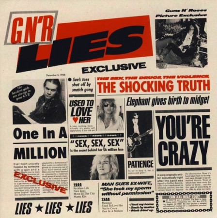 (CD) GUNS N' ROSES - G N' R LIES