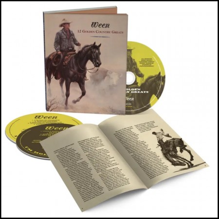 (CD RELEASE 31/7, 2026) WEEN - 12 GOLDEN COUNTRY GREATS