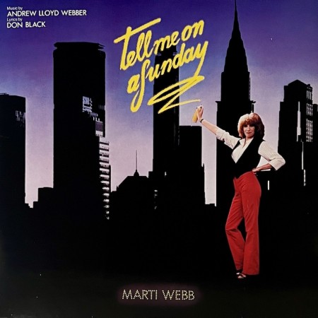 (LP) MARTI WEBB - TELL ME ON A SUNDAY (MUSICAL)