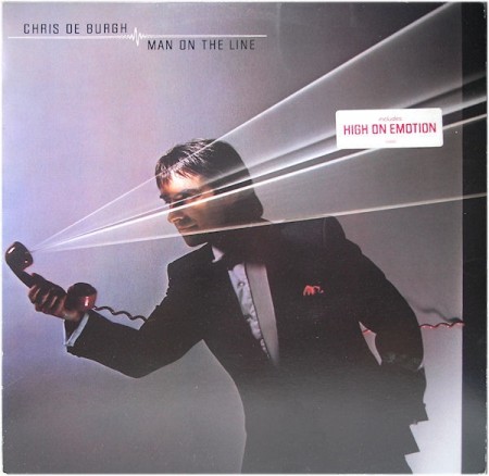 (LP) CHRIS DE BURGH - MAN ON THE LINE