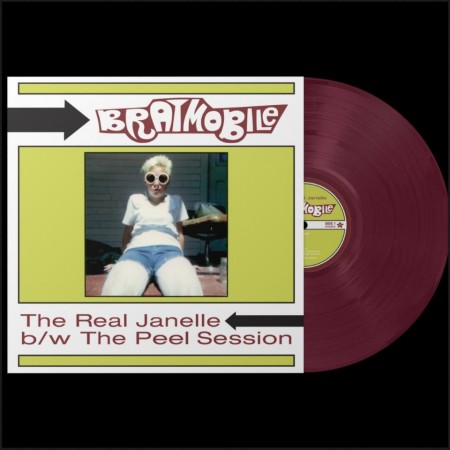 (LP) BRATMOBILE - THE REAL JANELLE & THE PEEL SESSION