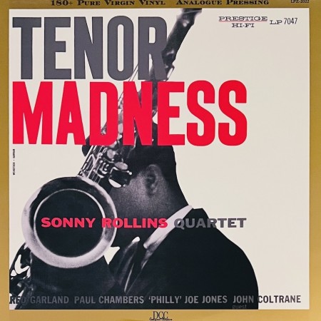 (LP) SONNY ROLLINS QUARTET - TENOR MADNESS (LTD. EDITION, NUMMERERT)