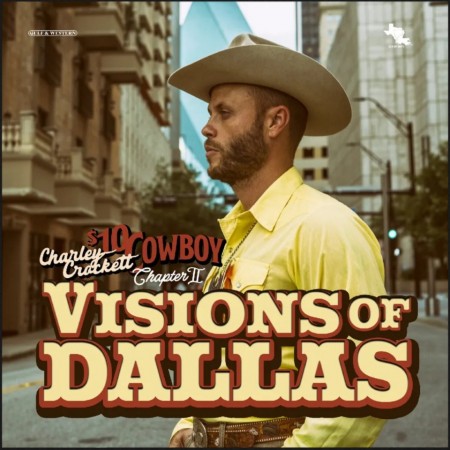 (LP) CHARLEY CROCKETT - VISIONS OF DALLAS