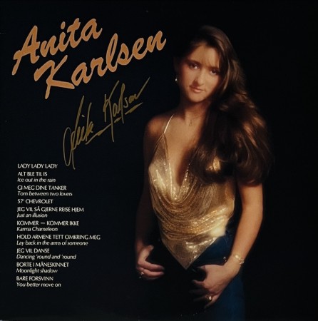 (LP-signert) ANITA KARLSEN - ANITA KARLSEN