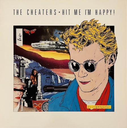 (LP) THE CHEATERS - HIT ME I'M HAPPY (SWE83)