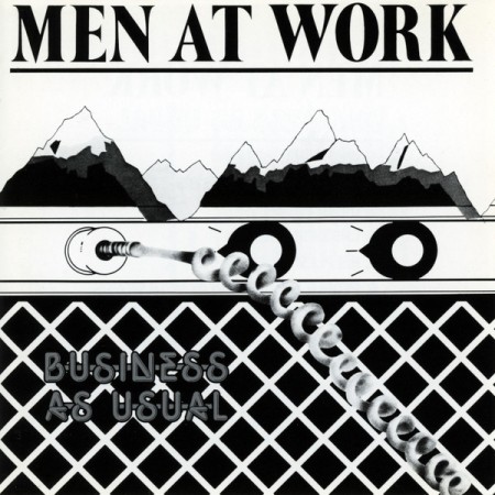 (LP) MEN AT WORK - BUSINESS AS USUAL