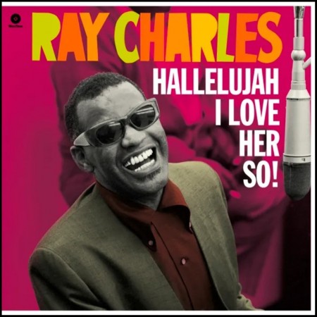 (LP) RAY CHARLES - HALLELUJAH I LOVE HER SO!
