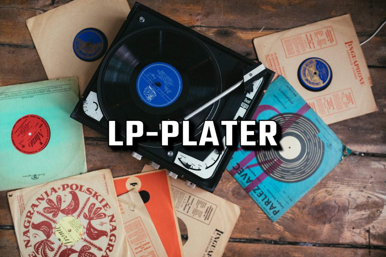 Lp-plater vinylia