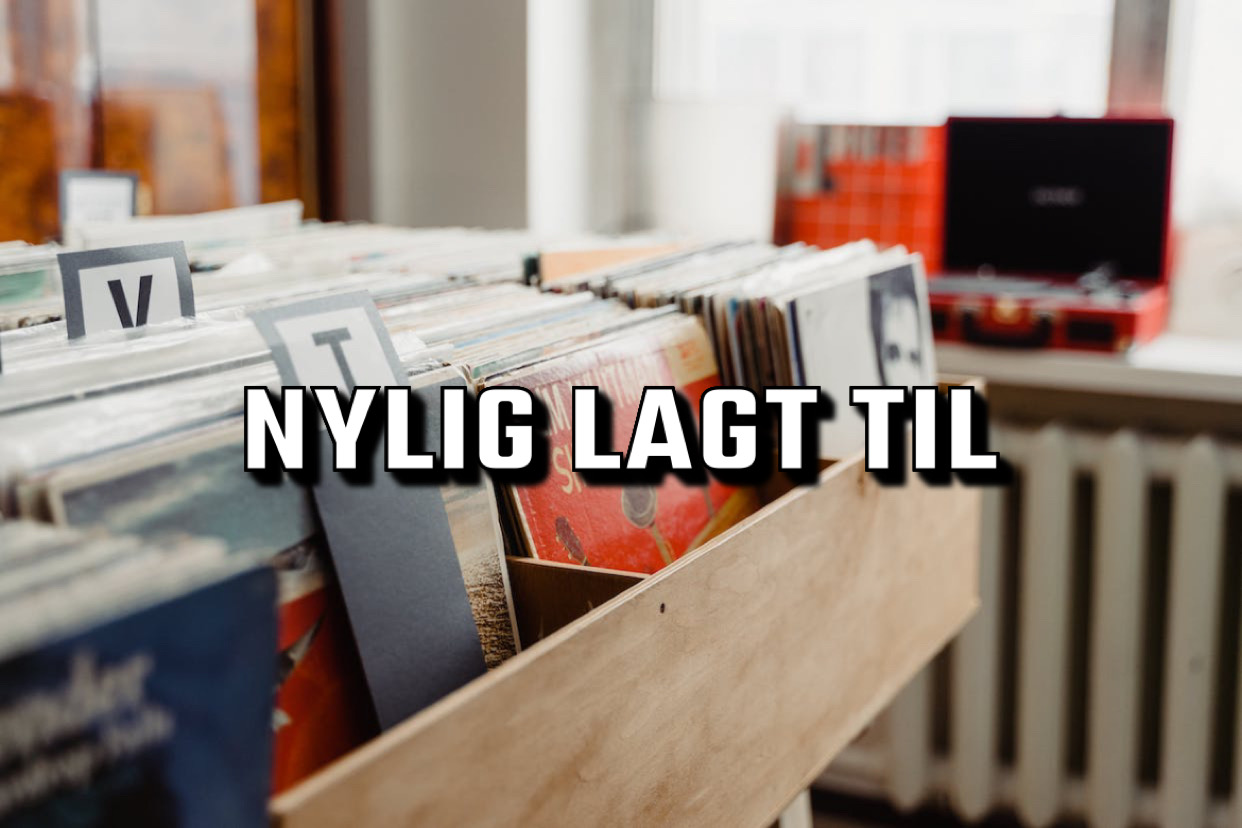 Nylig lagt til vinylia